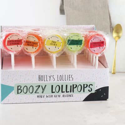 Summer Garden' Boozy Lollipop Paquete de 30