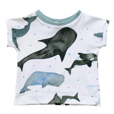 Whales Organic Short Sleeved Tee