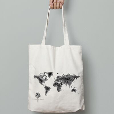 Tote Bag - World Map