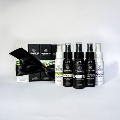 COFFRET DE 5 PARFUMS DE VOITURE