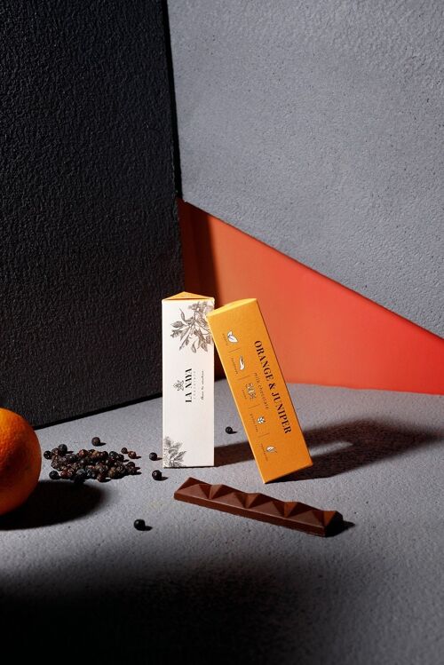 Bean-To-Bar Milk Chocolate With Orange & Juniper 54%