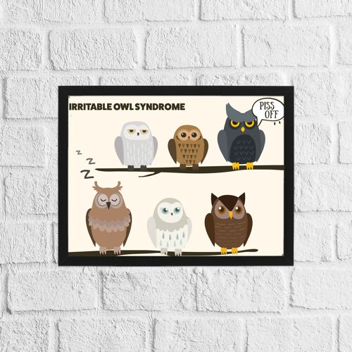 Irritable owl syndrome print