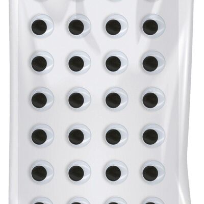 PLATE OF 48 SELF-ADHESIVE EYES 7mm