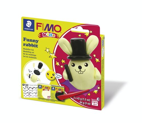 KIT FIMO KIDS LAPIN FUNNY/ 8035-20