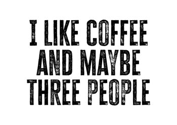 J'aime le café et peut-être trois personnes dans la cuisine 4