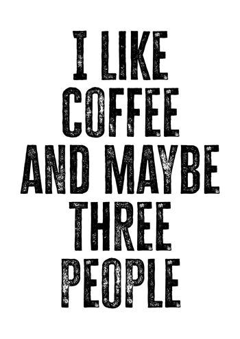 J'aime le café et peut-être trois personnes dans la cuisine 5