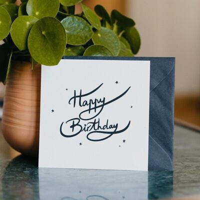 BIRTHDAY CARD WITH ENVELOPE