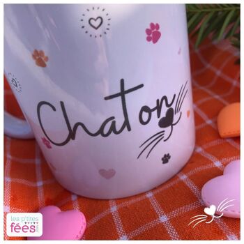 Mug "Chaton" (St valentin, Amour, Famille) 3