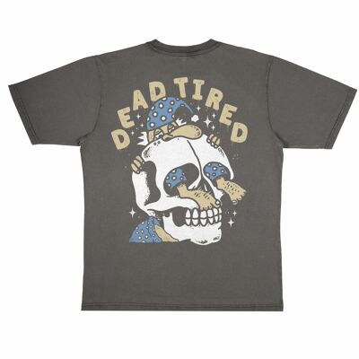 T-shirt oversize Sandman in grigio