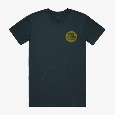 T-shirt basique indigo