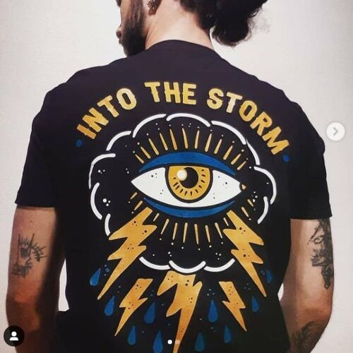 Into The Storm - Back Print