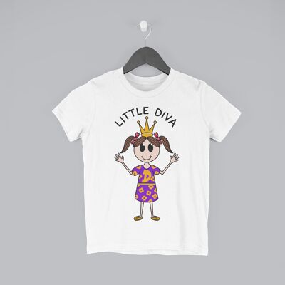 Camiseta para niños Pequeña diva