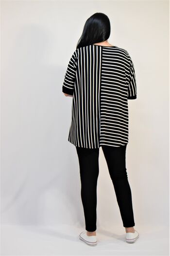 Haut grande taille STRIPES - L à 6XL 5