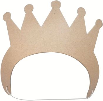 COURONNE DE PRINCESSE AVEC ELASTIQUE 100x75x170 2