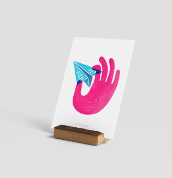 Fly high mini art print | Carte de correspondance d'illustration 2