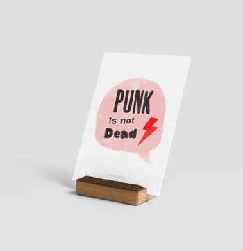 Le punk n'est pas mort mini impression d'art | Carte de correspondance d'illustration 2