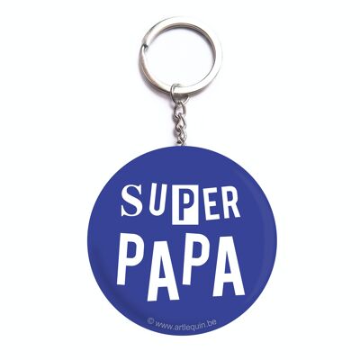 Portachiavi "Super Papà".