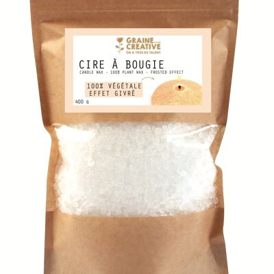 CIRE VEGETALE "EFFET GIVRE" 400 G