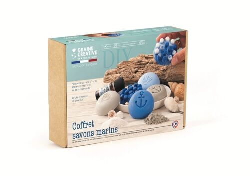 COFFRET DIY SAVONS MARINS 196 x 144 x 45 mm