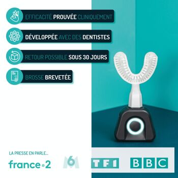 Brosse À Dents Électrique NylonBlack - Pack Premium 5