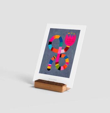 Cultivez votre propre mini art print | Carte de correspondance d'illustration 2