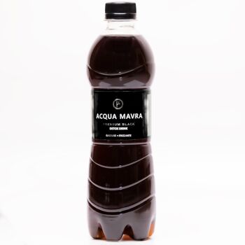 ACQUA MAVRA PREMIUM BLACK DETOX DRINK gazeuse 50cl PET