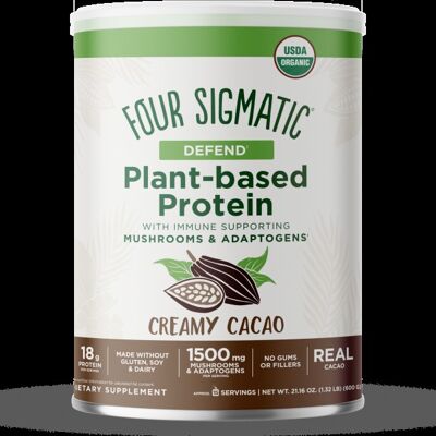 Proteína vegetal cremosa de cacao 510g