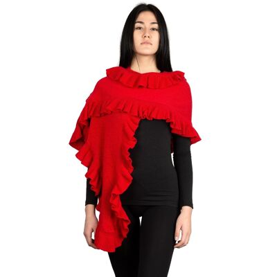 Adele - Cashmere blend triangular shawl