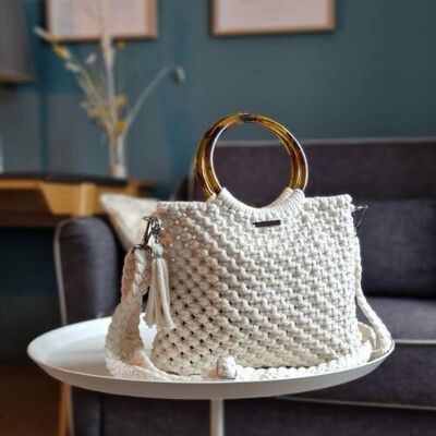 Bolso de macramé