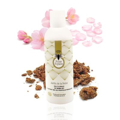 ORGANIC ROSE FLORAL WATER WITH ORGANIC FRENCH PROPOLIS EXTRACT - 200 ML