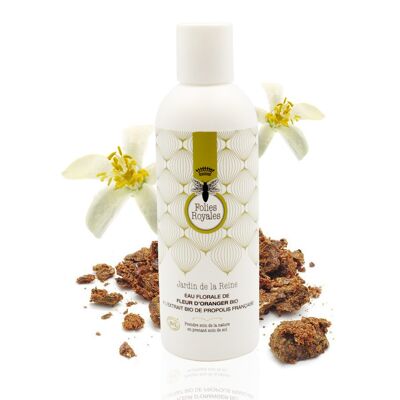 ORGANIC ORANGE BLOSSOM FLORAL WATER AND ORGANIC FRENCH PROPOLIS EXTRACT - 200 ML