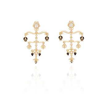 Boucles d'Oreilles Équilibrées Multicouches 5