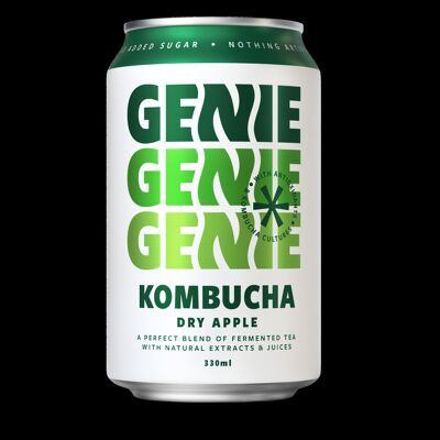 Genie Kombucha - Manzana Seca