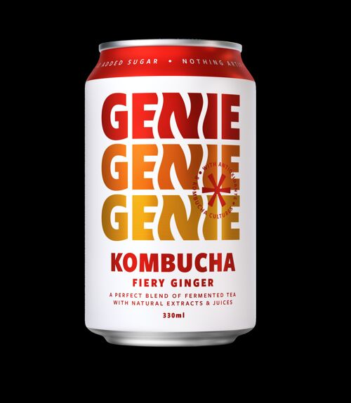 Genie Kombucha - Fiery Ginger