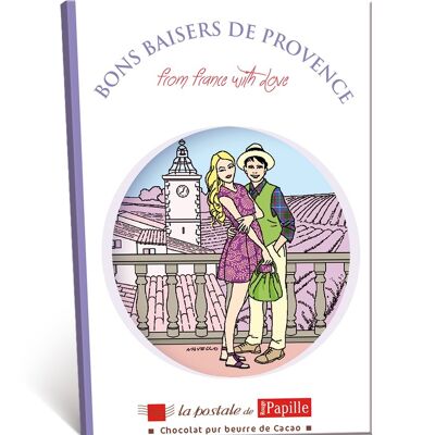 Postale Bons baisers de France, Provence