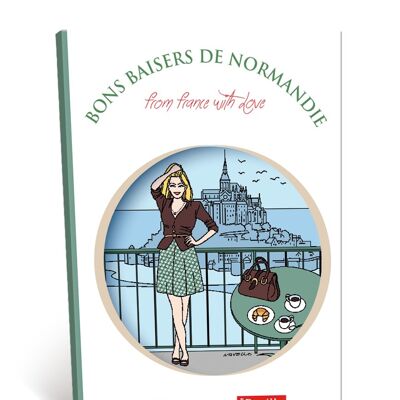 Chocolat Carte Postale - Bons baisers de France, Normandie