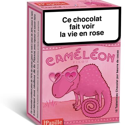 Tasca di cioccolato - Camaleonte