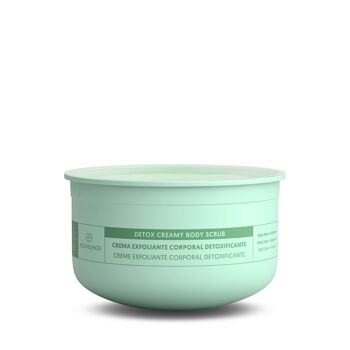 Crème gommante détoxifiante pour le corps Recharge eco