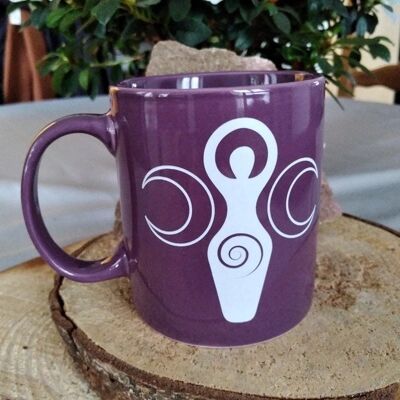 Moon goddess ceramic mug