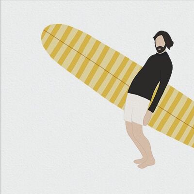 Affiche Surf Culture A4 - Yeah