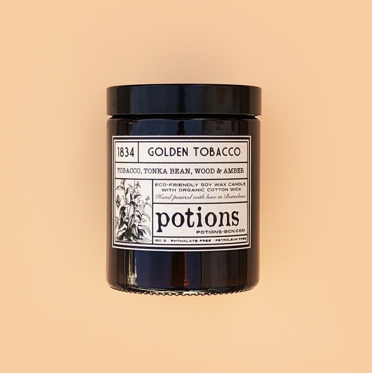 Candela n. 1834 Tabacco dorato