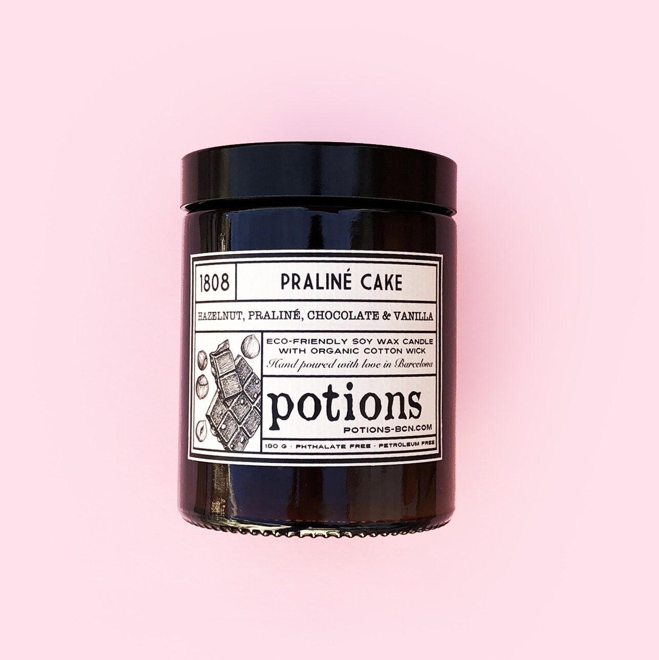 Candela n. 1808 Torta pralinata