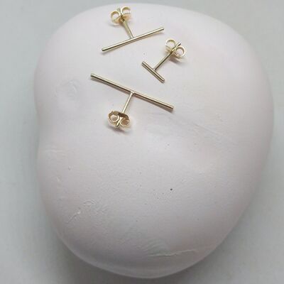 Basic bar earrings set