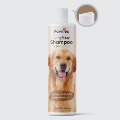 Hundeshampoo für Langhaar - Fellpflege gegen Geruch & Verfilzungen