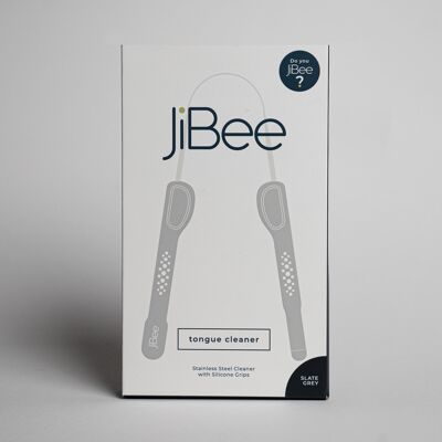 JiBee Tongue Cleaner - Slate Grey