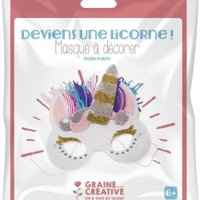 KIT MASQUE FEUTRINE LICORNE