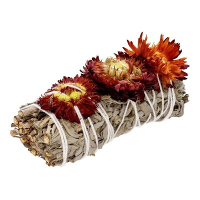 Salvia bianca con Immortelle