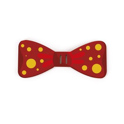 WOODEN BOW TIE 120x50mm