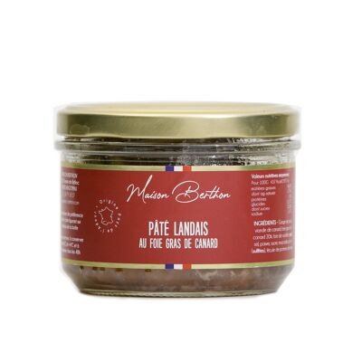 Pâté Landais con foie gras d'anatra 20%
