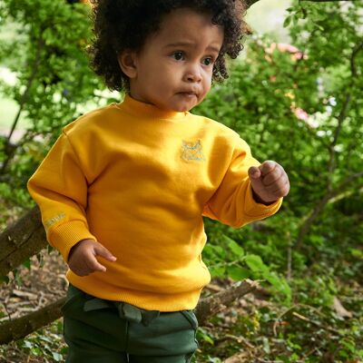 Das Spectra-Gelb-Sweatshirt des Babys